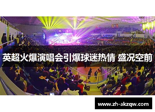 英超火爆演唱会引爆球迷热情 盛况空前